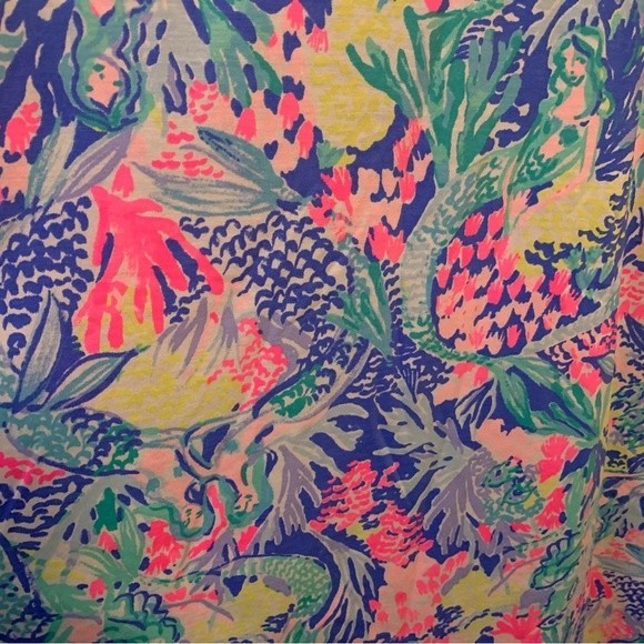 Lilly Pulitzer Margot Swing Dress with Tassels Mermaids Cove Size XXS - Picture 5 of 11